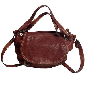 Barr+Barr Genuine Leather Satchel Shoulder Bag